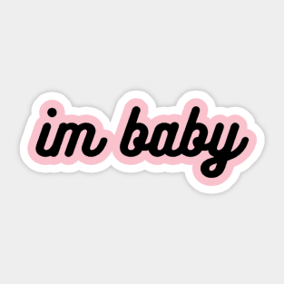 I'm baby Sticker